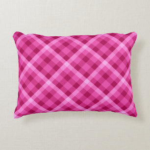 Magnifique Coussin d'accent rose magenta