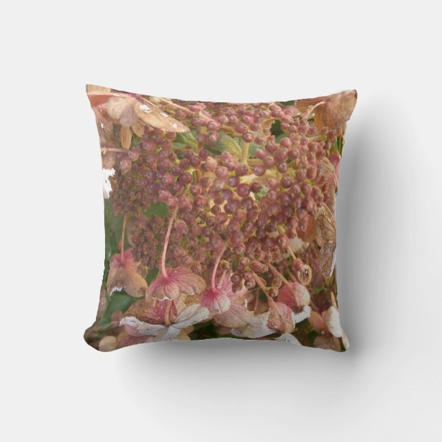 Magnifique Coussin de Jet de Fleur (Recto)