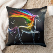 Magnifique Coussin de Jet Licorne (Couverture)