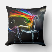 Magnifique Coussin de Jet Licorne (Recto)