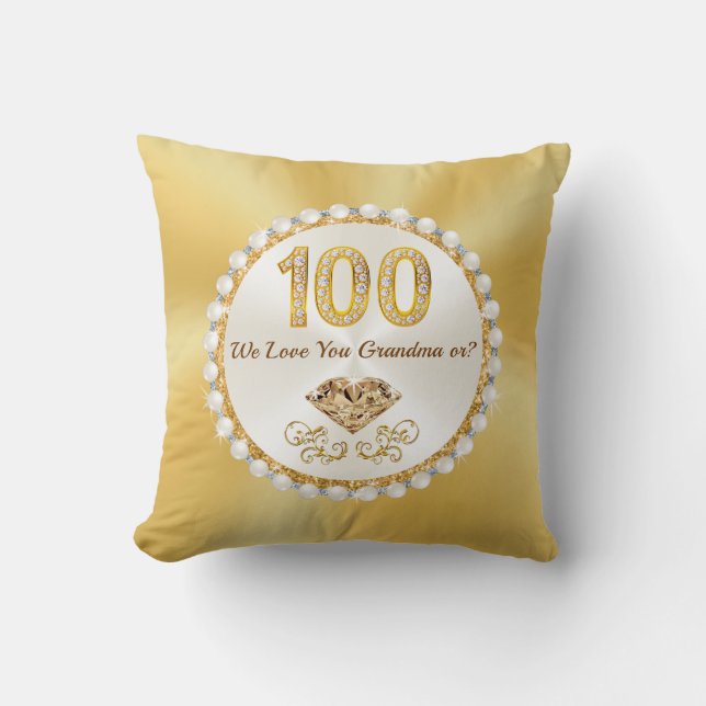 Magnifique, Coussin du 100e anniversaire, 100e ann (Recto)