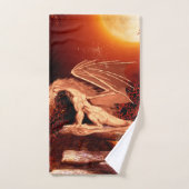 Magnifique dragon (Serviette à main)