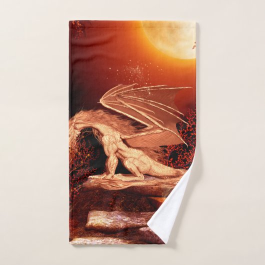 Magnifique dragon (Serviette à main)