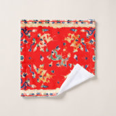 Magnifique Dragon Rouge (Gant de toilette)