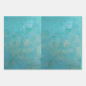 Magnifique emballage cadeau bleu (Devant 3)