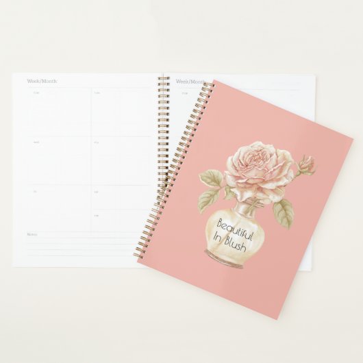 Magnifique en fleur de rose carminée (Devant avec enveloppe)