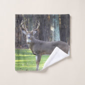 Magnifique Ensemble De Serviettes De Bain Buck (Gant de toilette)