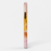 Magnifique étui de téléphone Rose Gold Pink Art (Dos/Droite)