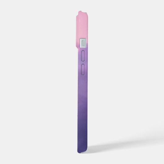 Magnifique étui téléphonique Cloud (rose/violet) (Côté gauche)