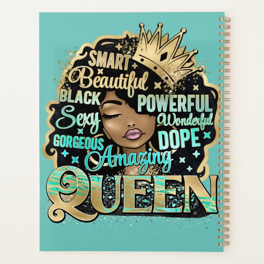 Magnifique Extraordinaire Black Queen Melanin Sist (Dos)