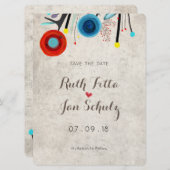 Magnifique Faire-part de mariage Rupydetequila (Devant / Derrière)