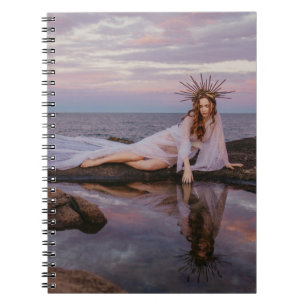 magnifique femmes et la spirale maritime carnet de