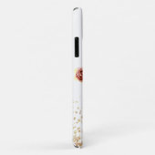 Magnifique Fleur & Sparkling Maman iPhone 11 Coque (Dos/Droite)