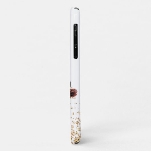 Magnifique Fleur & Sparkling Maman iPhone 11 Coque (Dos/Gauche)