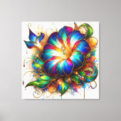 Magnifique Impression sur Toile de Style Vitrail d (Recto)