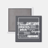 Magnifique Inspiration d'inspiration Magnet (Recto/Verso)