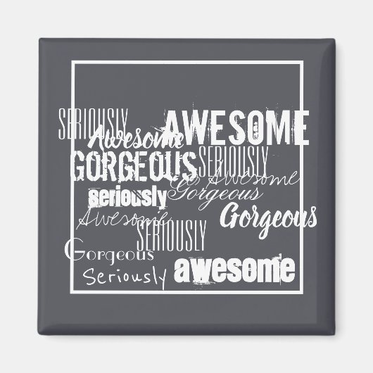 Magnifique Inspiration d'inspiration Magnet (Devant)