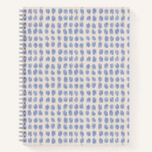 Magnifique Journal Bleu et Beige (Devant)
