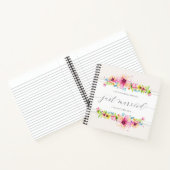 Magnifique Juste Marié Mariage Livre d'or (Intérieur)