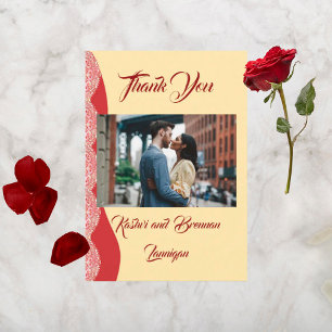 Magnifique Mehndi Mariage Merci Cartes