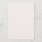 Magnifique menu Mariage Blush, Gold & Ivory (Dos)