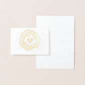 Magnifique Merci Cartes Wreath Design (Affichage)