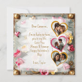 Magnifique modèle de photo pour la Saint-Valentin  (Dos)