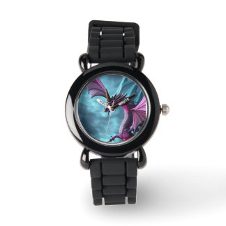 Magnifique montre d'art de dragon pour enfants