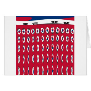 Magnifique motif de petit drapeau coréen sur fond
