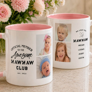 Magnifique mug collage photo MAWMAW