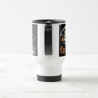 Magnifique mug de voyage à design artistique | Caf