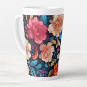 Magnifique mug floral (Angle gauche)