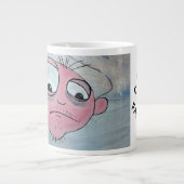 Magnifique mug géant à visage fou ! (Devant)