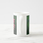 Magnifique mug haut fleur rose (Dos)