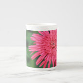 Magnifique mug haut fleur rose (Devant)