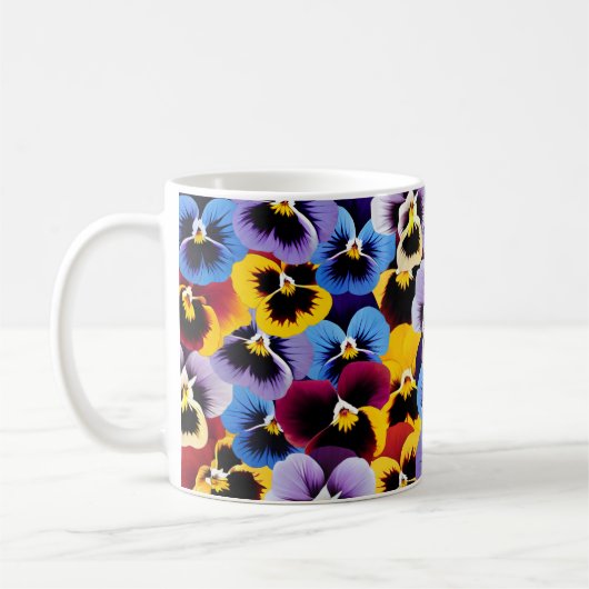 Magnifique Mug Pansy (Gauche)