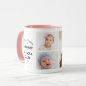 Magnifique mug pour GRAND-MÈRE avec collage de pho (Devant gauche)