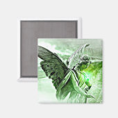 Magnifique Mystique Ange Céleste Magnet (Recto/Verso)