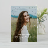 Magnifique North Star Celebration Life Faire-part (Debout devant)