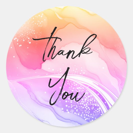 Magnifique or merci stickers (Devant)