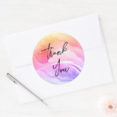 Magnifique or merci stickers (Enveloppe)