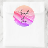 Magnifique or merci stickers (Sac)