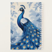 Magnifique paon bleu (Dos)