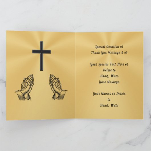 Magnifique, Pastor Anniversaire Cartes ou TOUTE OC (Intérieur)