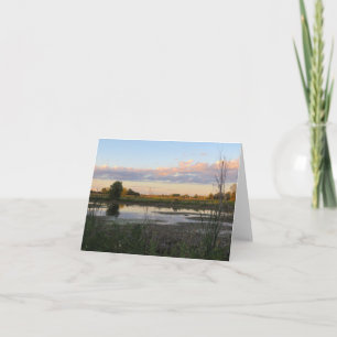 Magnifique Paysage - Carte de voeux vierge