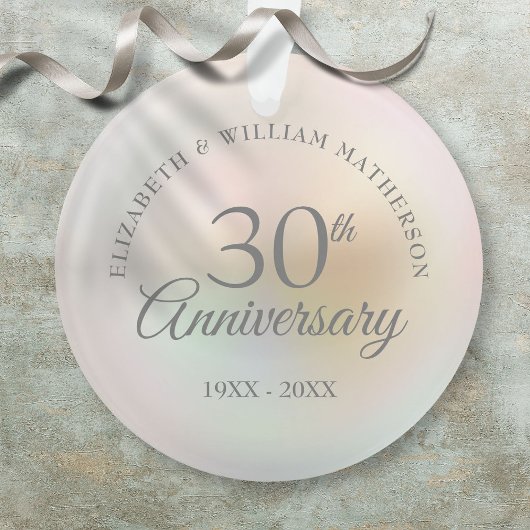 Magnifique Perle 30e Anniversaire de Mariage