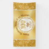 Magnifique personnalisée, bannières du 100e annive (Verticale)