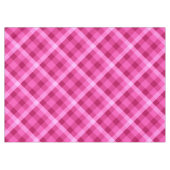 Magnifique Pink Magenta Plaid Moyen Nappe (Devant (Horizontal))