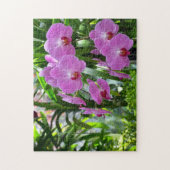 Magnifique puzzle d'impression d'orchidées de papi (Vertical)
