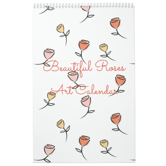 Magnifique Rose Art Calendrier カ レ ン ダ de (Protection)